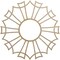 Ekena Millwork Augustus Wood Fretwork Pierced Ceiling Medallion, Hickory, 32"OD x 11 1/4"ID x 3/8"T CMWP32X32X0375AUHI - alternate 1
